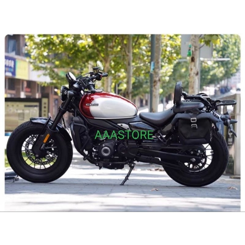 CFmoto 450CLC SADDLEBAGS+QUICK RELEASE BRACKET