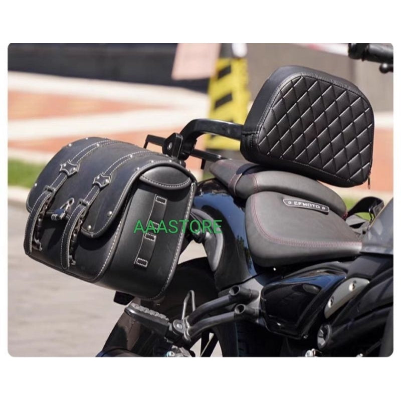 CFmoto 450CLC SADDLEBAGS+QUICK RELEASE BRACKET
