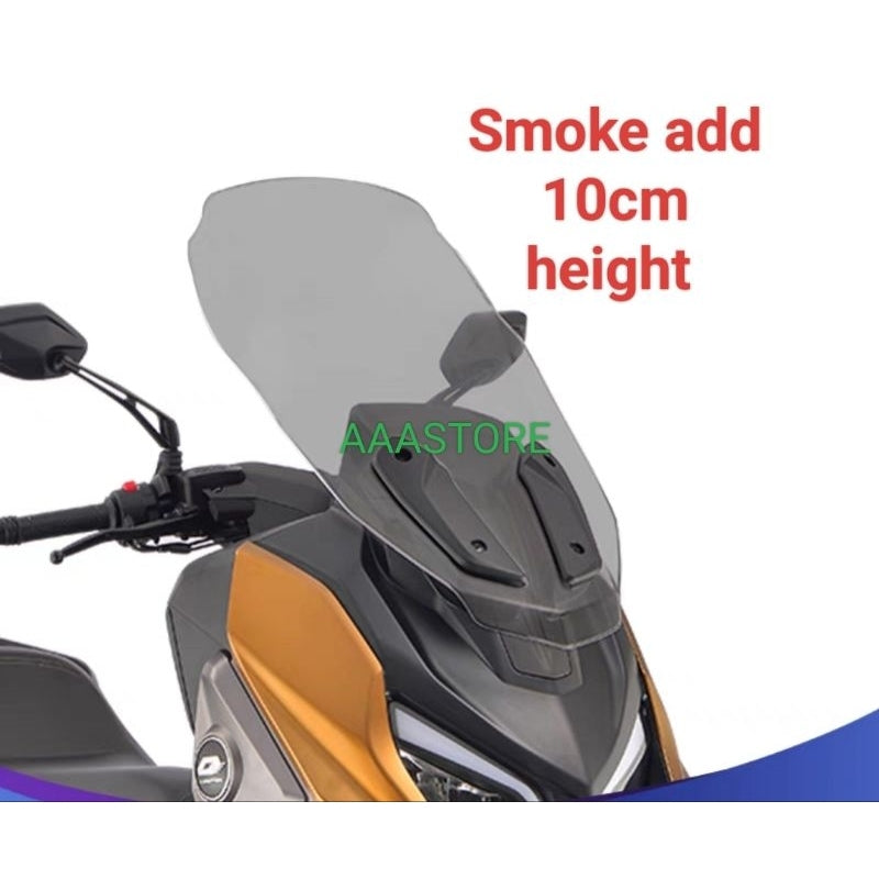 Qjmoto Fort 350 Windshield(add 5/10/15 height)