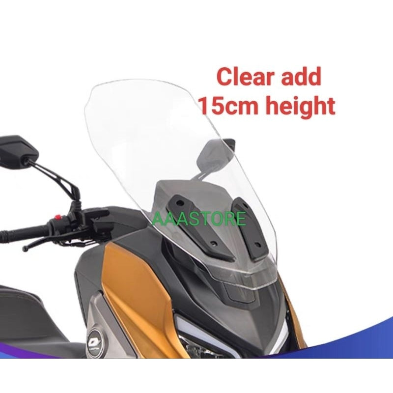 Qjmoto Fort 350 Windshield(add 5/10/15 height)