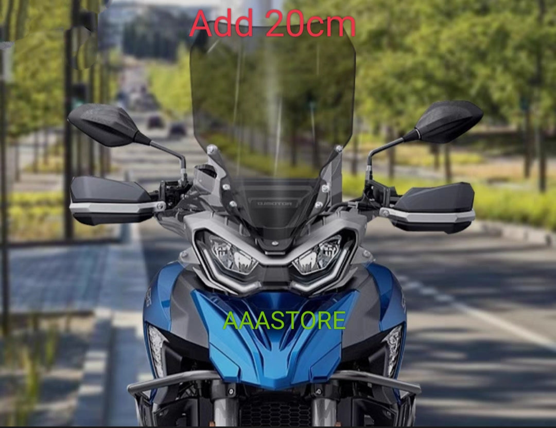 QJMOTO SRT 800/800X WINDSHIELD(add 10/15/20cm)