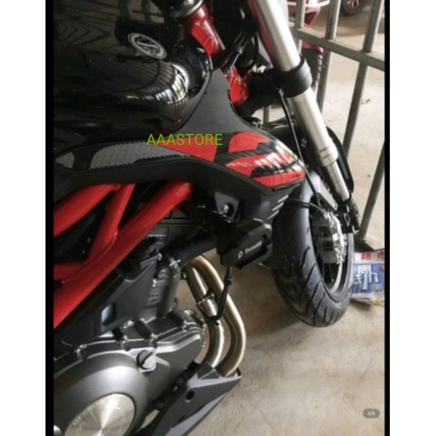 BENELLI 249s frame slider