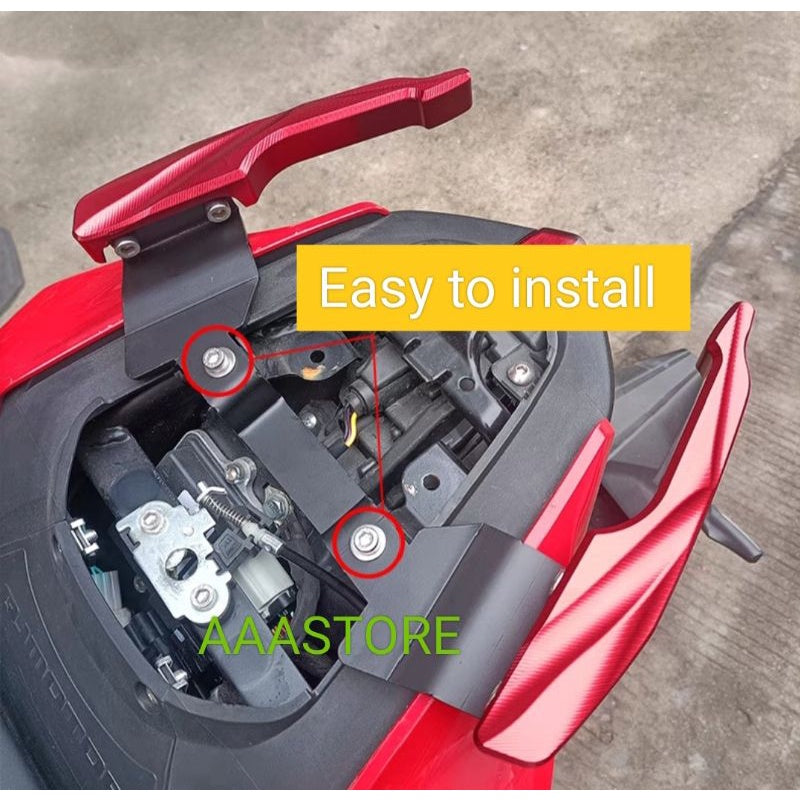QJmotor SRK 250 REAR SEAT GRAB BAR