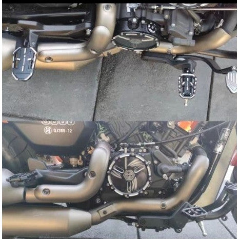 QJMOTO SRV 250  Front  & Rear Pedals /Brake/Gear Pedal