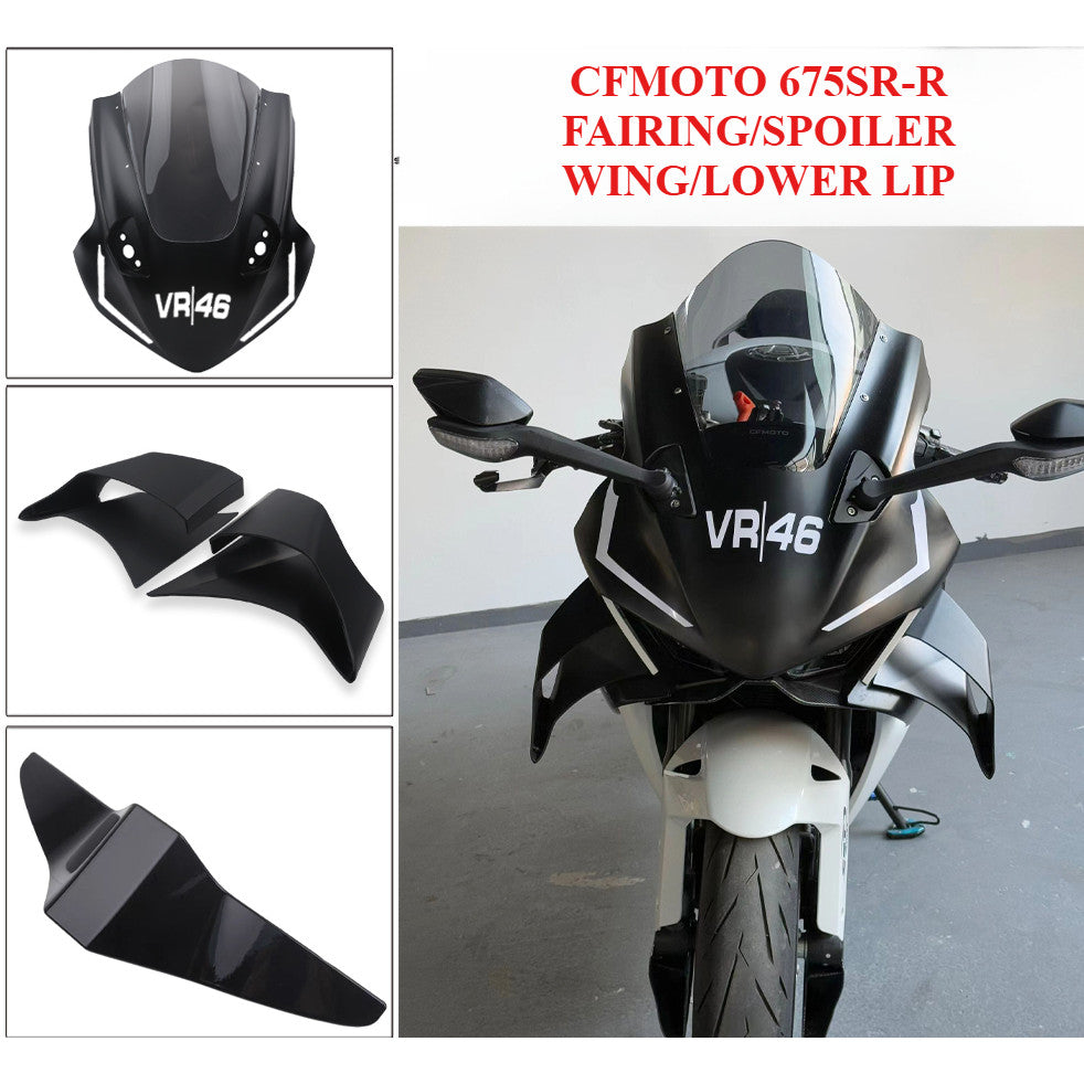 CFMOTO 675SR-R WING SPOILERS/FAIRING